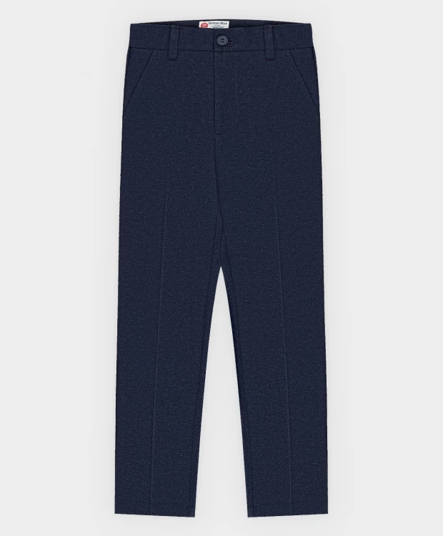 Брюки трикотажные синие Button Blue