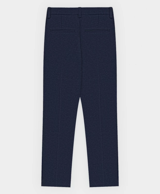 фото Брюки трикотажные синие button blue (170)
