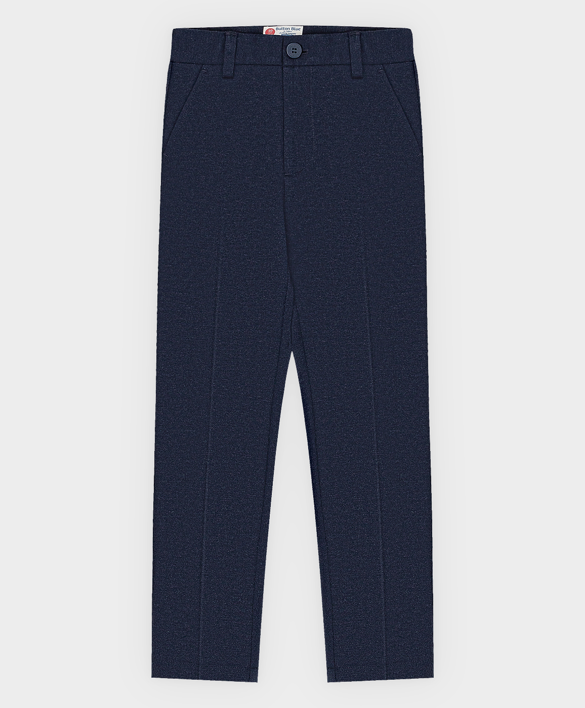 фото Брюки прямого кроя синие button blue teens line