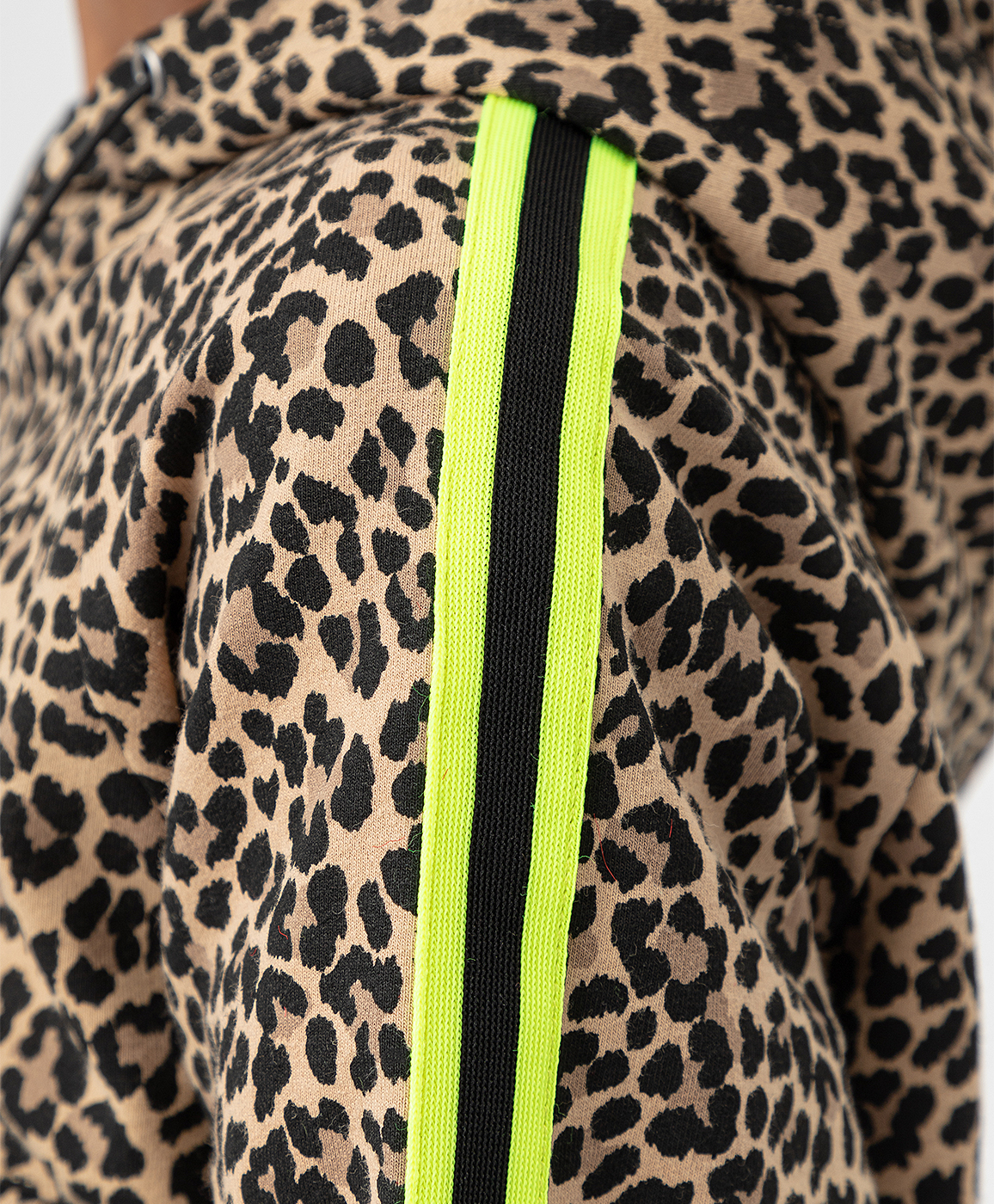 фото Толстовка на молнии с капюшоном и лампасами button blue