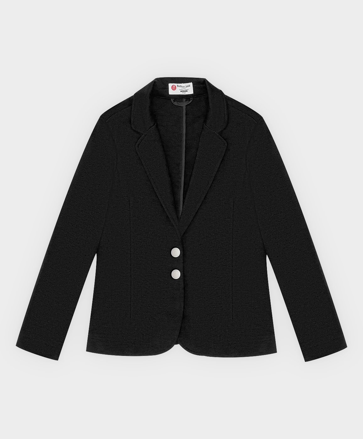 Черный укороченный пиджак