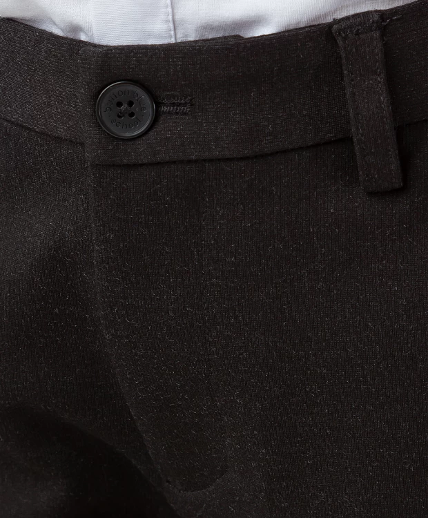 фото Брюки классические черные button blue (170)