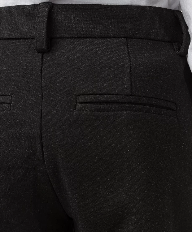 фото Брюки классические черные button blue (170)