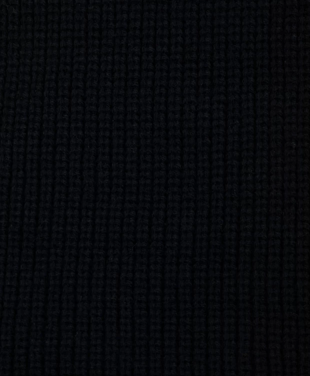 фото Шарф вязаный черный button blue (one size)
