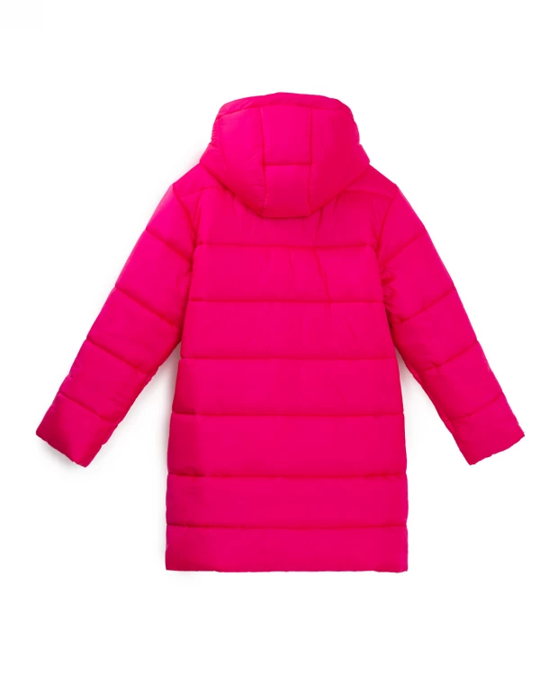 фото Пальто двустороннее зимнее на молнии button blue (140)